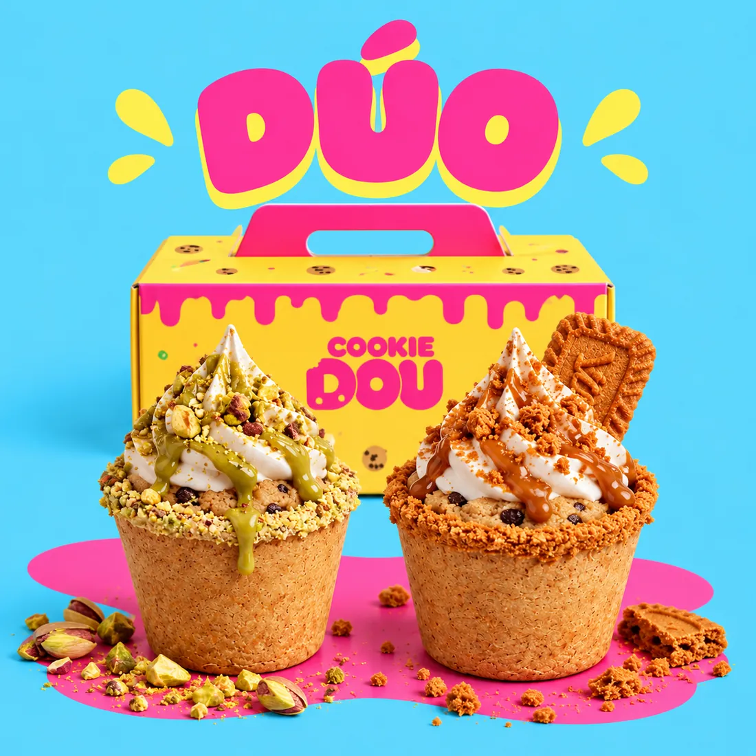 Caja Dúo de Cookie Dou